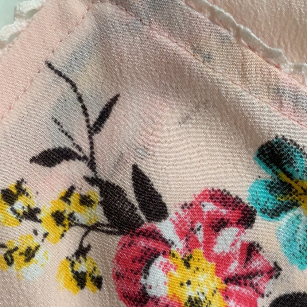 Element Eden Floral Crop Top Size Small - Picture 5 of 7